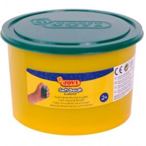 jovi soft dough blandiver bote de pasta de modelaje 460gr blanda y flexible facil de amasar y moldear ideal para iniciacion al modelaje color verde