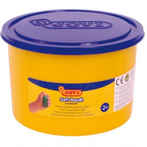 jovi soft dough blandiver bote de pasta de modelaje 460gr blanda y flexible facil de amasar y moldear ideal para iniciacion al modelaje color azul