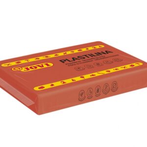 jovi caja de 15 pastillas de plastilina 350gr pasta vegetal no se seca sin gluten inocua facil de moldear ideal para volumen y moldes color rosa