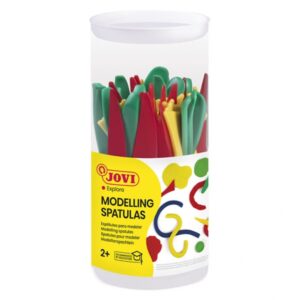 jovi bote con 48 herramientas para modelar plastilina 3 modelos 16 unidades de cada modelo colores surtidos