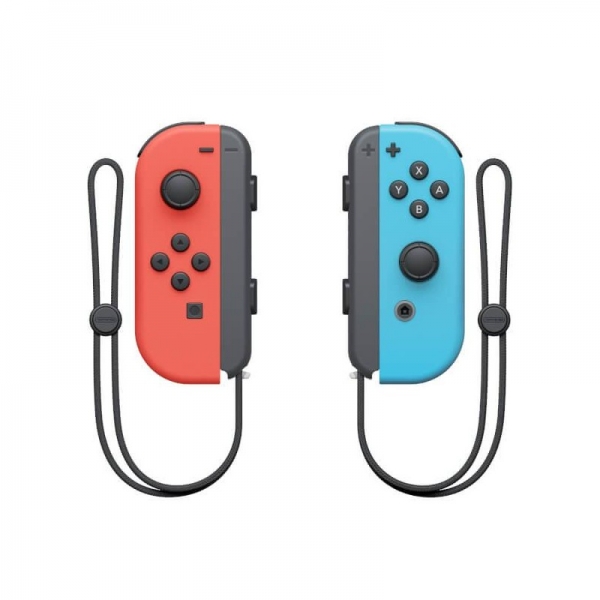 nintendo joy con set 2 mandos joy con inalambricos izquierda/derecha color rojo y azul