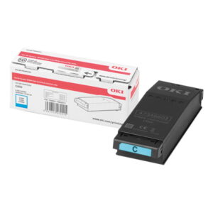 oki c650 cyan cartucho de toner original 9006127