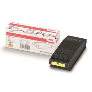 oki c650 amarillo cartucho de toner original 9006129