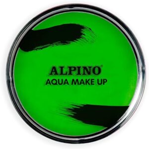 alpino aqua make up polvera de maquillaje facial acuarelable se lava con agua y jabon color verde