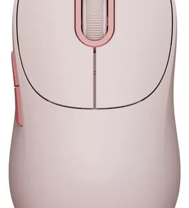 xiaomi wireless mouse 3 raton inalambrico con adaptador de 2.4ghz y bluetooth 1200dpi 5 botones uso diestro color rosa