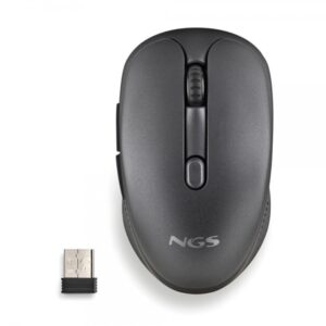 ngs evo spook raton inalambrico 1600dpi conexiones: 2.4 ghz usb a + bluetooth 5.1 + bluetooth 5.1 5 botones uso diestro color negro