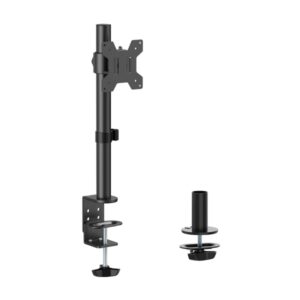 aisens soporte de mesa eco giratorio e inclinable para monitor/tv 10kg de 17 32" color negro