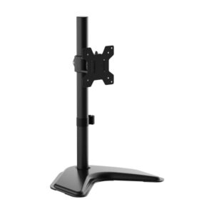 aisens soporte de mesa con peana eco giratorio e inclinable para monitor/tv 10kg de 17 32" color negro