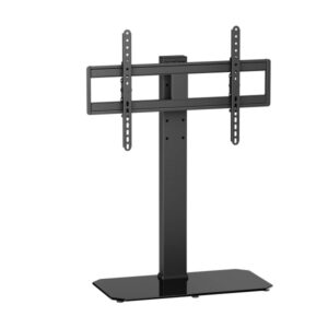 aisens soporte de mesa eco giratorio e inclinable para monitor/tv 60kg de 43 86" color negro