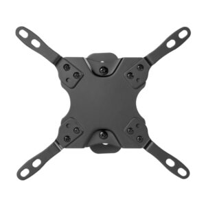 aisens soporte eco giratorio inclinable y nivelable para monitor/tv 20kg (1 pivote) de 13 42" color negro