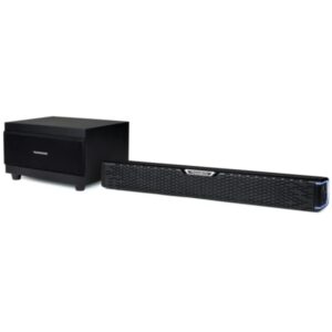 thomson sb60bts barra de sonido 60w con subwoofer bluetooth 5.0 mando a distancia diseño compacto color negro