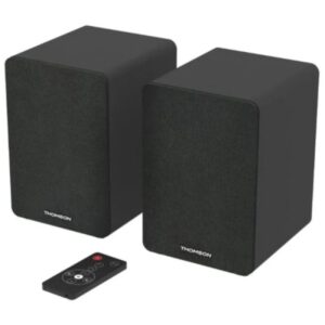 thomson ws400duo altavoces 50w bluetooth 5.0 entrada rca mando a distancia color negro