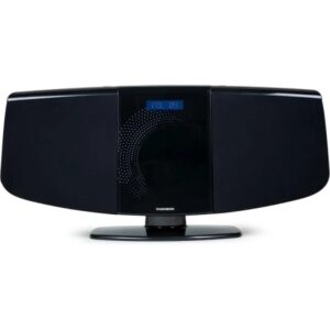 thomson mic400bt micro cadena 60w bluetooth reproductor de cd, radio fm aux in de 3,5mm mando a distancia color negro