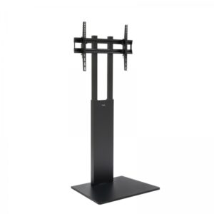 tooq mirror soporte de suelo fijo para pantallas de 32 85" ajuste en altura e inclinacion peso max 40kg vesa max 600x400 color negro