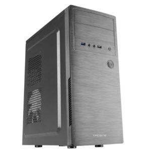 tacens ensis caja semitorre estructura metalica ultrarresistente ventilacion eficiente soporte refrigeracion liquida conectividad avanzada usb 3.0 color negro