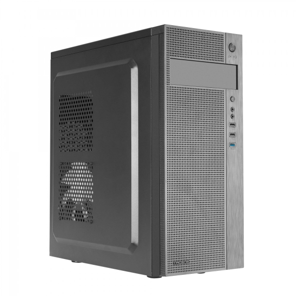 tacens ferrox semitorre acero de alta calidad ventilador lateral ultra silencioso soporte atx/microatx/mini itx usb 3.0 y 2.0 frontales color negro