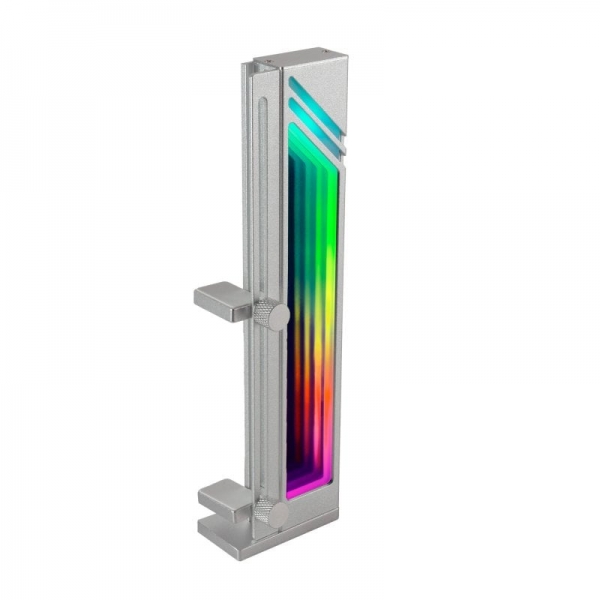 mars gaming mca gcb soporte tarjeta grafica argb iluminacion argb infinity mirror base magnetica antideslizante compatibilidad universal color varios