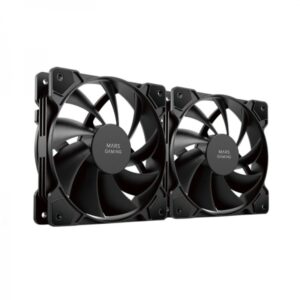 mars gaming mf pwmx2 ventilador ventilacion superior silencio absoluto tecnologia fdb juntas anti vibraciones sistema pwm ajustable color negro