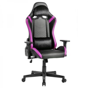 mars gaming mgc pro silla gaming cuero pu cojines soft touch reposabrazos 2d respaldo reclinable 135º soporta 150 kg base de acero ruedas xl color negro