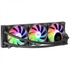 mars gaming ml lcd360 refrigeracion liquida argb disipacion superior ventiladores argb 120mm pantalla lcd tdp 600w tubos teflon multisocket universal color negro