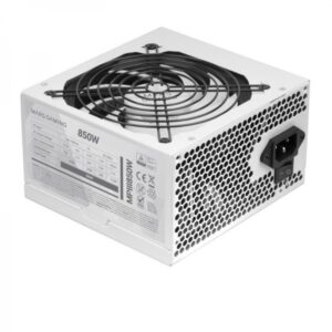 mars gaming mpiii850 fuente de alimentacion 850w eficiencia 99% digital apfc funcionamiento silencioso ai rpm cables planos extra largos proteccion avanzada color blanco