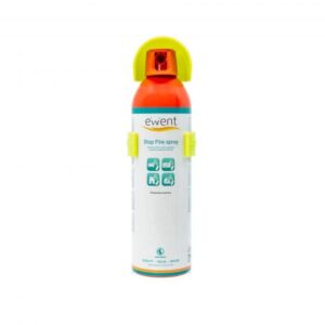 ewent spray extintor para pequeños fuegos ideal para automoviles, camiones, autocaravanas etc... certificado a, b, c y e