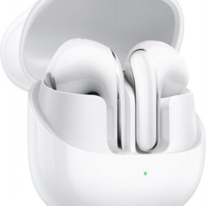 xiaomi buds 5 auriculares bluetooth 5.4 tws microfono integrado autonomia hasta 6h cancelacion activa de ruido control tactil color blanco