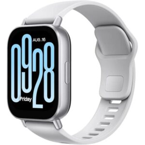 xiaomi redmi watch 5 active reloj inteligente smartwatch pantalla 2" bluetooth 5.3 autonomia hasta 18 dias resistencia ipx8 color plata