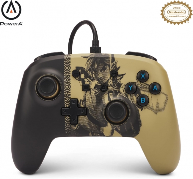 powera mando con cable enhanced para nintendo switch ancient archer