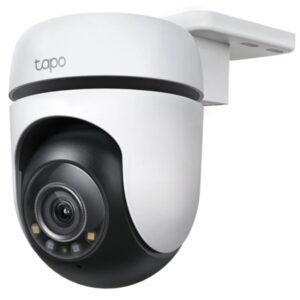 tp link tapo tc41 camara de seguridad intekigente 2k wifi apta para exterior vision panoramica 360º vision nocturna a color deteccion multiple alarma de luz y sonido personalizable