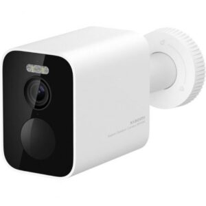 xiaomi outdoor camera bw500 camara vigilancia para exterior 2k campo de vision de 136º deteccion de movimiento humano vision nocturna a color proteccion ip67 bateria de 10000 mah hasta 180 dias de duracion color blanco
