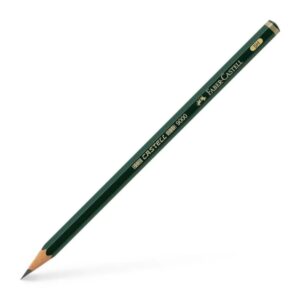 faber castell castell 9000 lapiz de grafito 5h mina resistente a la rotura ecologico