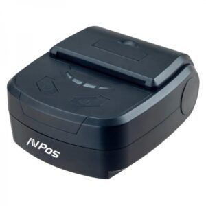 avpos avp mp800r impresora termica tickets portatil rugerizada 80mm velocidad 70 mm/s funda protectora bt y usb color negro
