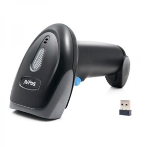 avpos avp wi93 2d lector de codigos escaneo gatillo, automatico y continuo codigos 1d, 2d y qr wireless 80m de distancia color negro