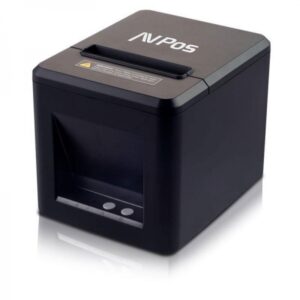 avpos avp tc40net impresora termica tickets velocidad 260mm/s autocorte parcial usb y lan color negro