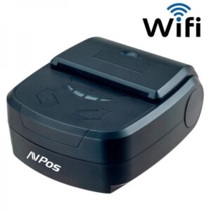 avpos avp mp800r wf impresora termica tickets portatil rugerizada 80mm velocidad 70 mm/s funda protectora wifi y usb color negro