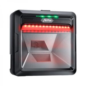 avpos avp bp760 2d lector de codigos de sobremesa escaneo automatico lectura de codigos 1d, 2d y qr usb color negro