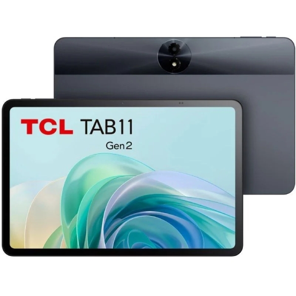 tcl tab 11 gen 2 tablet pantalla 11" fhd 256gb ram 6gb wifi, bluetooth 5.0 camara principal 8mp bateria de 8000mah color gris