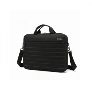 coolbox bag15 1n maletin para portatil 15.6" acolchado interior 2 compartimentos y bolsillo exterior color negro