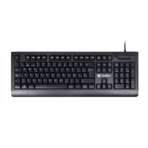 coolbox tec04dni teclado usb con lector inteligente de tipo pc/sc 2.0 como dnie o tarjeta sanitaria española idioma español color negro
