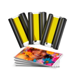canon kp108in pack de tinta generico y 108 hojas papel fotografico, 100x148 mm reemplaza 3115b001