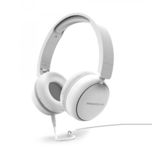 energy sistem auriculares circumaurales diseño ultraligero microfono integrado cable extraible compatibles con mac/pc/smartphone/tablet color blanco