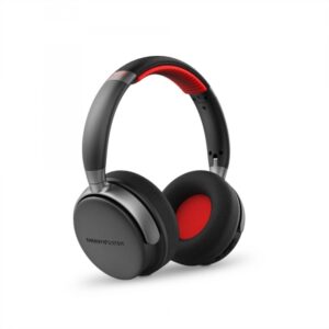 energy sistem auriculares bluetooth 50h autonomia ipx5 resistente deep bass almohadillas intercambiables diseño plegable materiales reciclados color negro