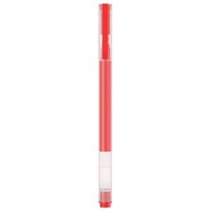 xiaomi high capacity caja de 10 boligrafos de gel punta 0.5mm alta capacidad secado rapido color rojo