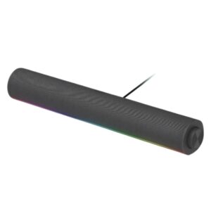 xiaomi desktop speaker barra de sonido bluetooth 5.0 4 altavoces procesador profesional dsp iluminacin rgb usb c, usb a, aux color negro