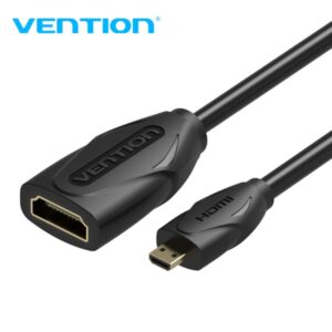 vention cabletech micro hdmi cable de alta calidad cobre libre de oxigeno 34awg color negro