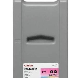 canon pfi 701pm photo magenta cartucho de tinta original 0905b001