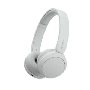 sony wh ch520 auriculares bluetooth 5.2 con microfono integrado diadema ajustable conectividad multipunto auriculares giratorios autonomia hasta 50h color blanco
