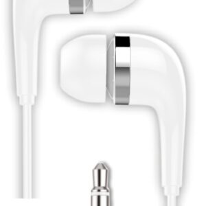 techonetech bsk auriculares con microfono integrado conexion jack 3.5mm asistente voz cable de 1.20m color blanco