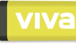 molin viva marcador fluorescente trazo entre 1 y 5mm tinta con base de agua color amarillo